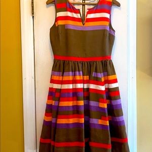 Kate Spade Striped Dress! EUC!